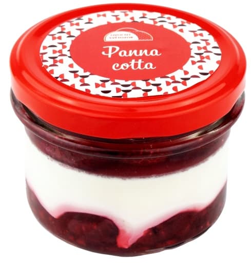 Ovocný Světozor Panna cotta ve skleničce