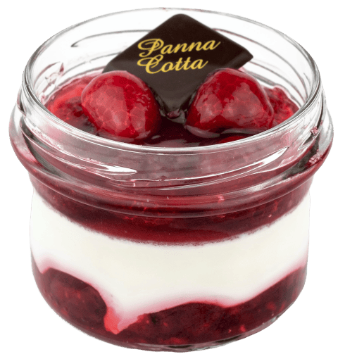 Ovocný Světozor Panna cotta ve skleničce