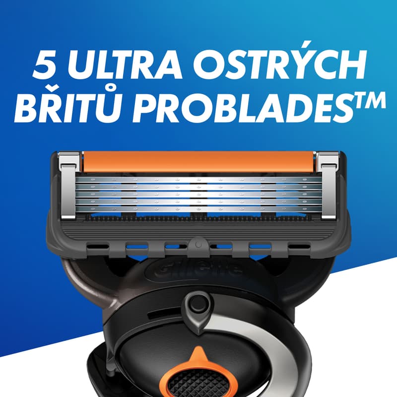Gillette Fusion5 ProGlide Holicí strojek + 10 holicích hlavic