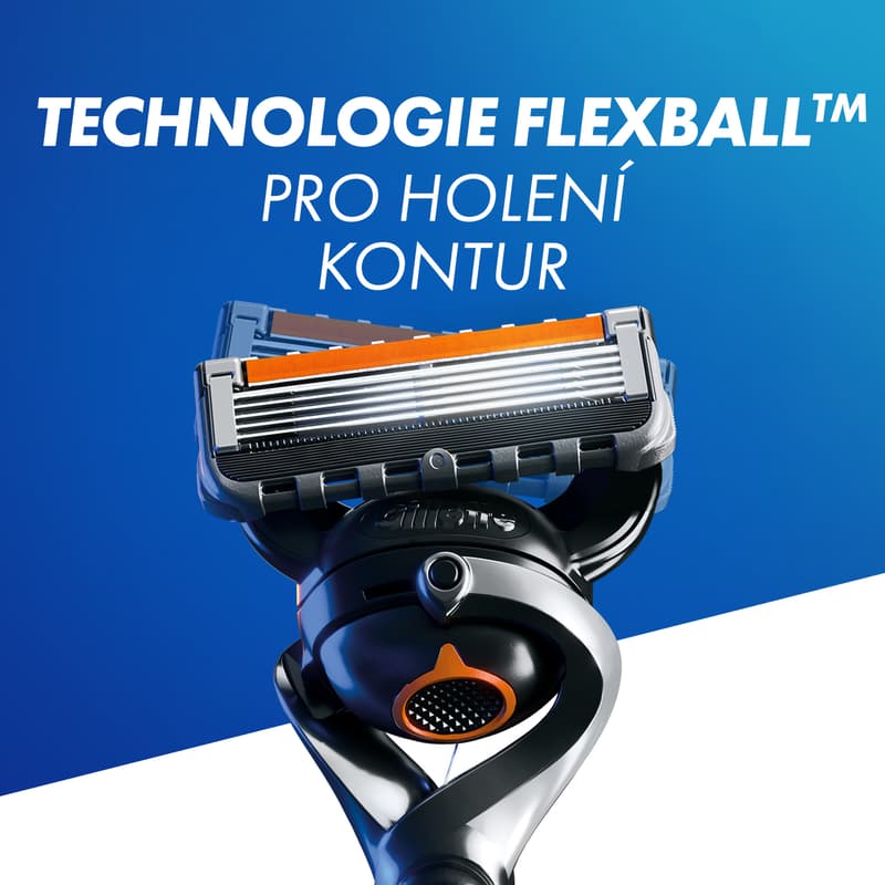 Gillette Fusion5 ProGlide Holicí strojek + 10 holicích hlavic