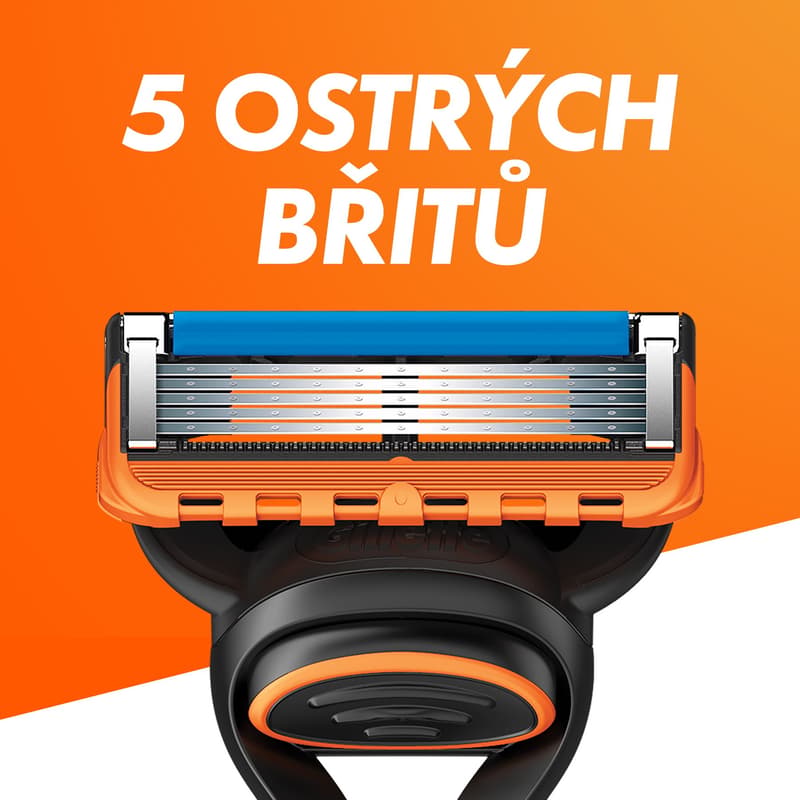 Gillette Fusion5 Holicí strojek + 11 holicích hlavic