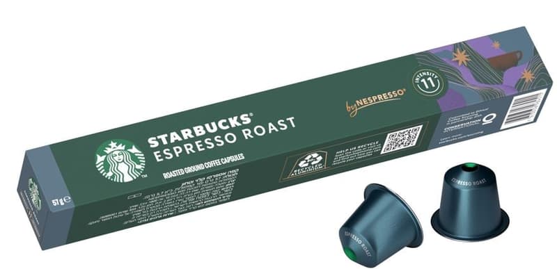 Starbucks Espresso Roast by Nespresso Dark Roast kávové kapsle