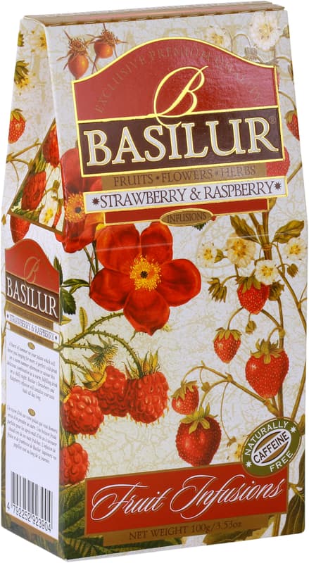 Basilur Fruit Strawberry & Raspberry Loose Tea