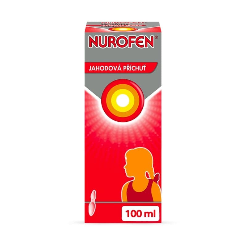 NUROFEN FOR CHILDREN 4% STRAWBERRY 40MG / ML POR SUS 100ML