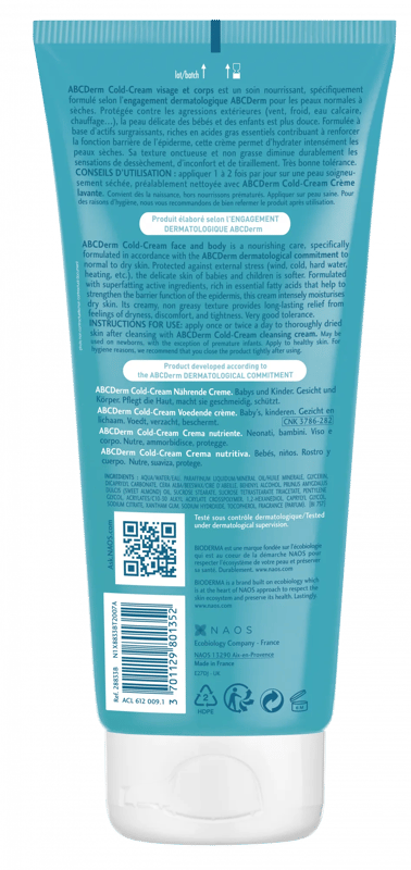 BIODERMA ABCDerm cold-krém 45ml