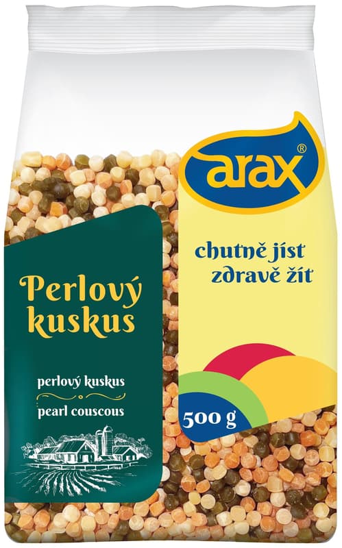  Arax Tricolor pearl couscous