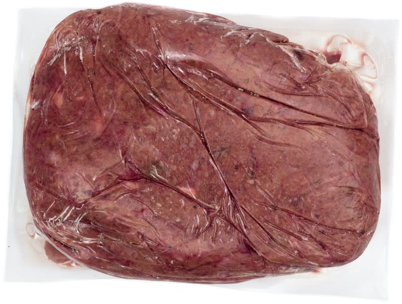 Vetamix Frozen turkey barf with fruits and vegetables