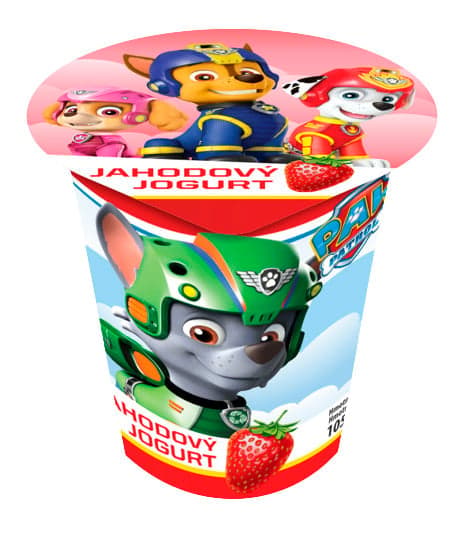 Olma Strawberry Yogurt - Paw Patrol