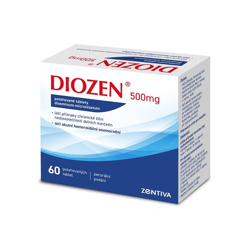 DIOZEN 500MG Potahovaná tableta 60