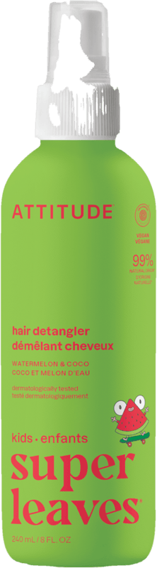 Attitude Super Leaves Kids sprej pro snadné rozčesávání vlásků