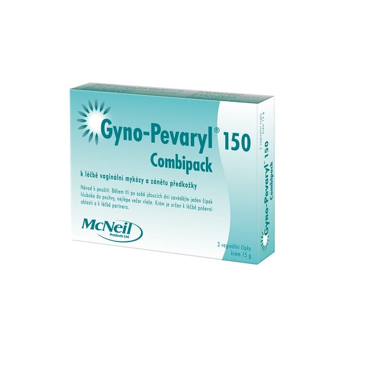 GYNO-PEVARYL 150 COMBIPACK 150MG + 5MG / G CRM + VAG GLB 3 + 15G