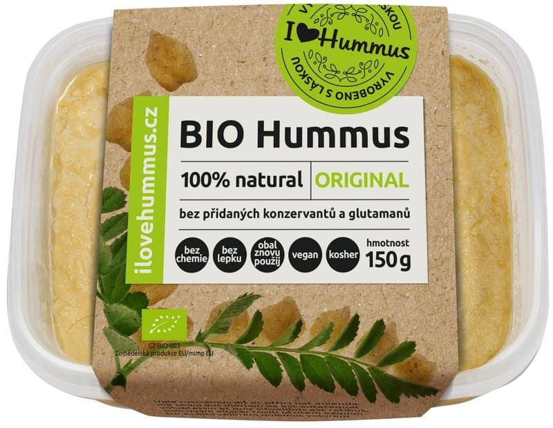 I love Hummus Bio Hummus original