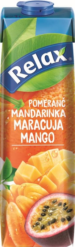 Relax Orange, tangerine, maracuja, mango