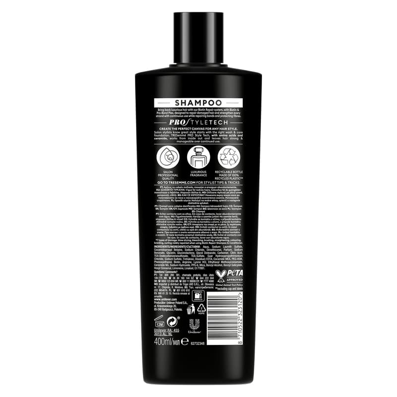Tresemmé Šampon Biotin + Repair 7 na obnovu poškozených vlasů