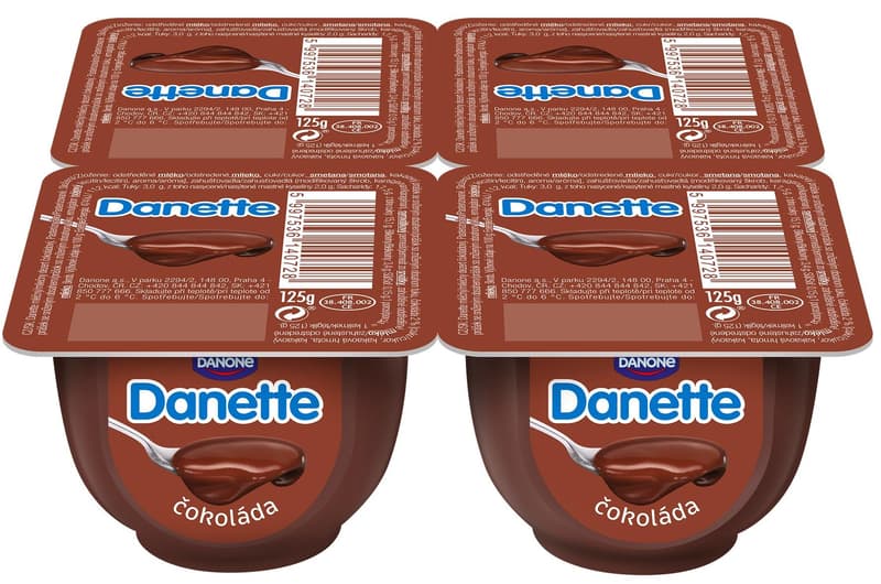 Danone Danette Cream dessert with chocolate 4x125g