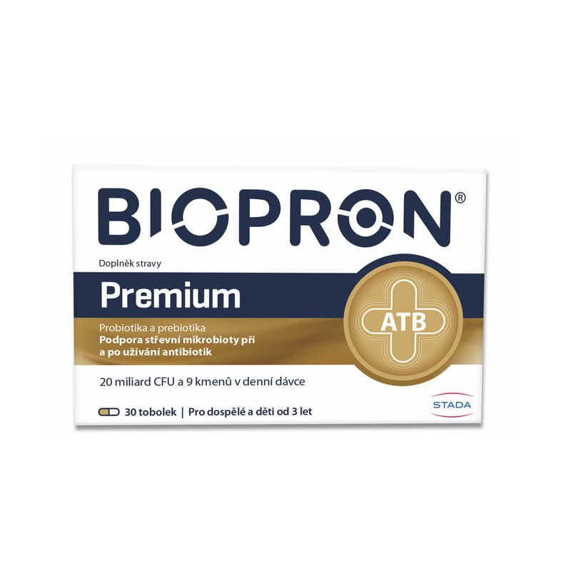 Biopron Premium probiotika a prebiotika tob.30