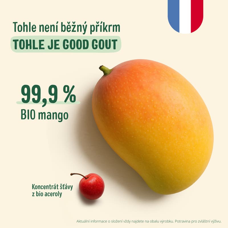 Good Gout BIO Kapsička mango
