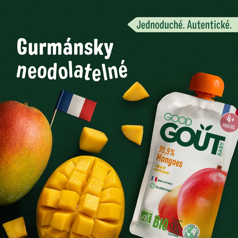 Good Gout BIO Kapsička mango