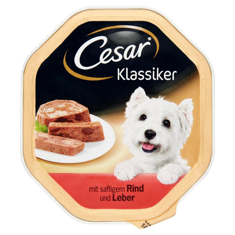 Cesar Vanička with beef and liver