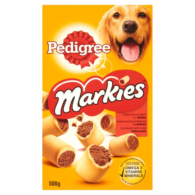 Pedigree Markies Sušenky pro psy s příchutí morkové kosti