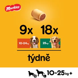 Pedigree Markies Sušenky pro psy s příchutí morkové kosti