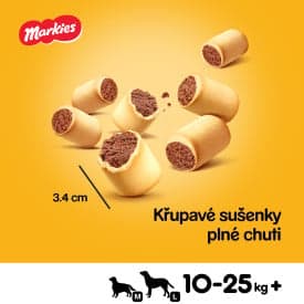 Pedigree Markies Sušenky pro psy s příchutí morkové kosti