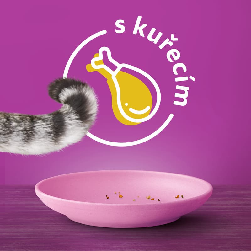 Whiskey Junior granules with chicken