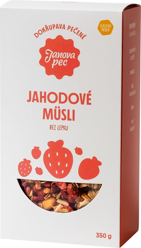 Janova pec First baked berry muesli without gluten