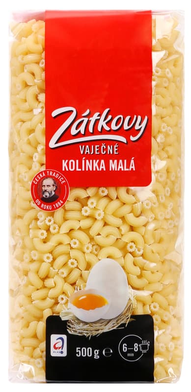 Zátkovy Egg pasta rigatoni small
