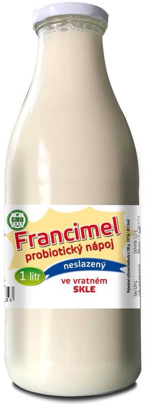 Farma rodiny Němcovy Francimel probiotický nápoj neslazený