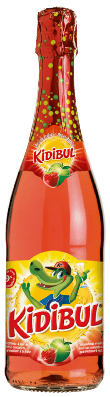 Kidibul Children's sparkling drink Apple-Strawberry