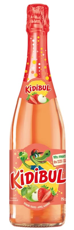 Kidibul Children's sparkling drink Apple-Strawberry