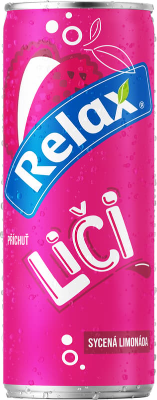 Relax Lychee carbonated lemonade