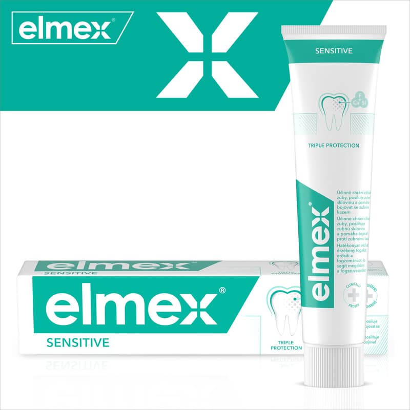 elmex Sensitive zubní pasta pro citlivé zuby