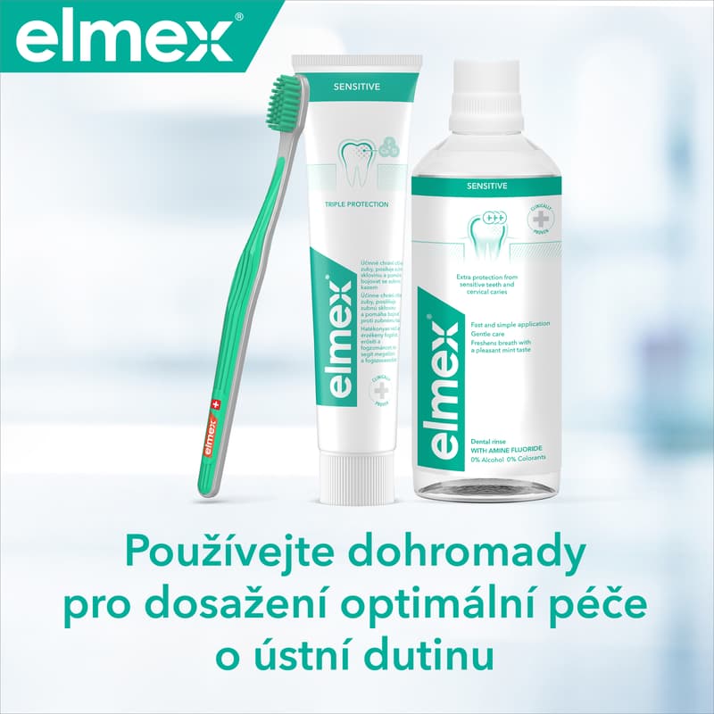 elmex Sensitive zubní pasta pro citlivé zuby