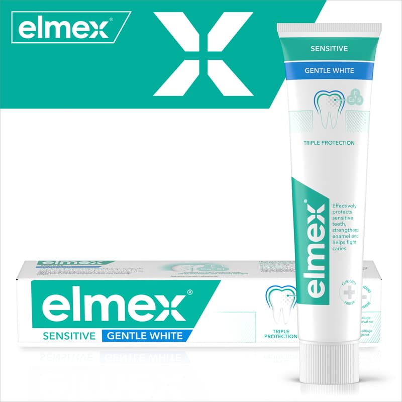 Elmex Toothpaste sensitive whitening