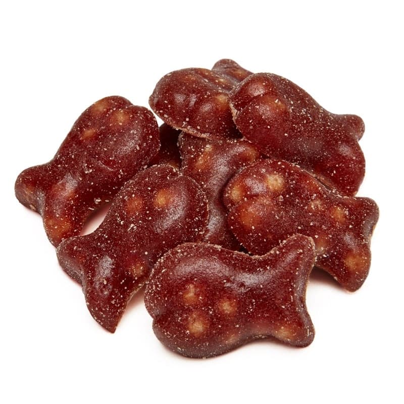 Kiddylicious Křupavé rybičky malinové