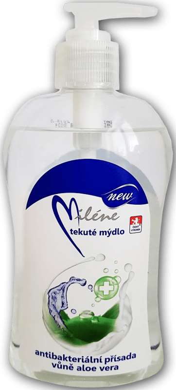 Miléne Liquid soap with antibacterial ingredient