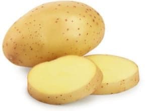 Early potato (unwashed)
