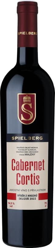 Spielberg Cabernet Cortis BIO výběr z hroznů