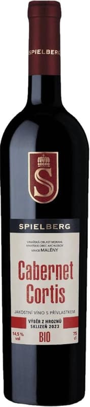 Spielberg Cabernet Cortis BIO výběr z hroznů
