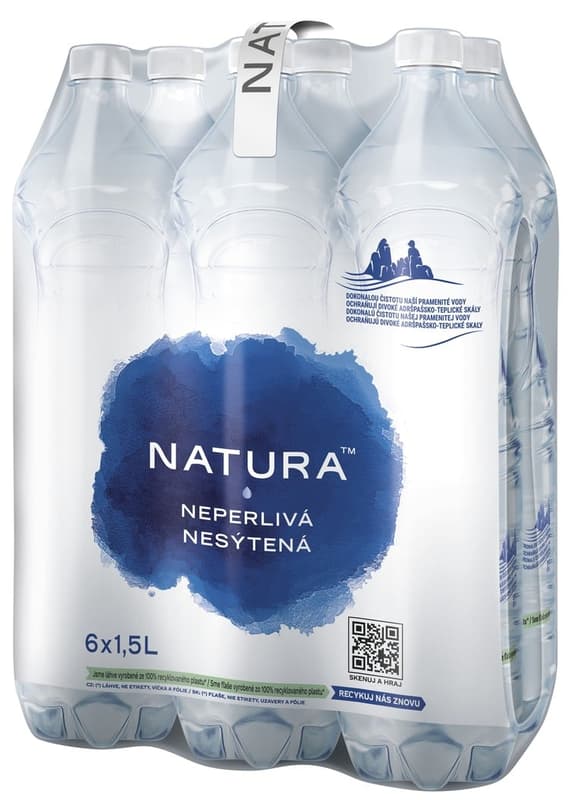 Natura Neperlivá voda (6×1,5l)