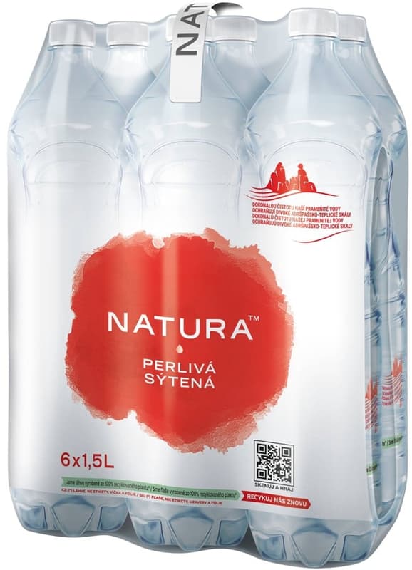 Natura Sparkling water (6 × 1,5l)