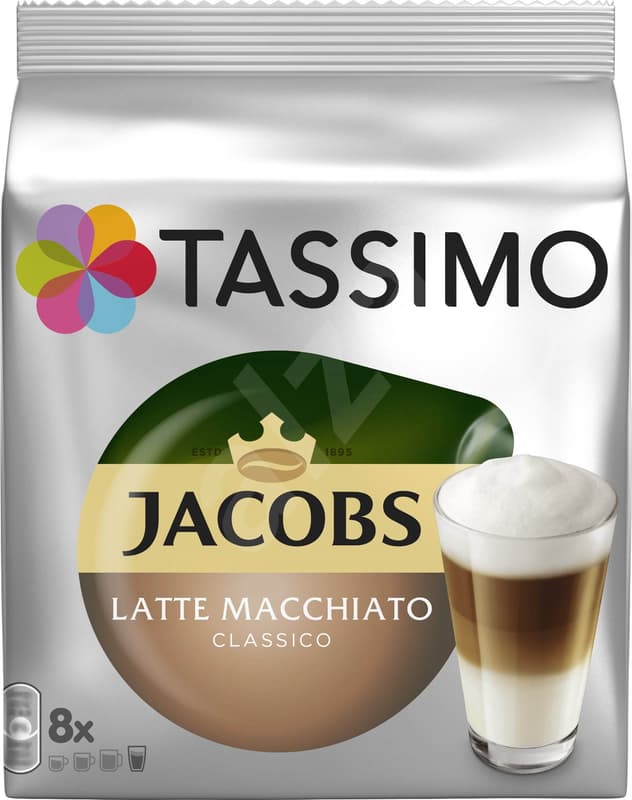Tassimo Jacobs Latte Macchiato 8pcs
