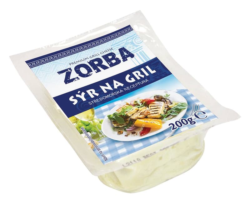 Zorba Full-fat semi-soft cheese for grill