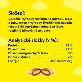 Dreamies Pamlsky s lákavým hovězím pro kočky