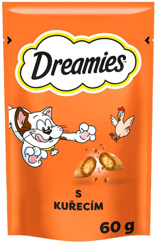 Dreamies Pamlsky s chutným kuřecím pro kočky