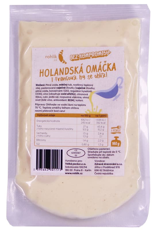 Rohlik.cz Dutch sauce