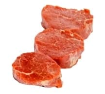 Naše maso Beef fillet steaks