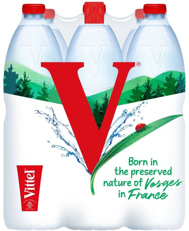 Vittel® Minerální voda neperlivá (6×1,5 l)